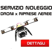 NOLEGGIO  DRONE PER RIPRESE AEREE