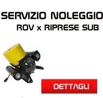 NOLEGGIO ROV PER ISPEZIONI SUBACQUEE